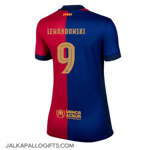 Barcelona Robert Lewandowski #9 Kotipaita Naiset 2024-25 Lyhythihainen